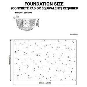 Serre à Cadre Froid 25FT X 40FT pour Tente de Culture, avec Film Plastique EVA Transparent 6 Mil, Parois Latérales Enroulables à Manivelle et Toit à Pente pour Fermes - Product Image 5