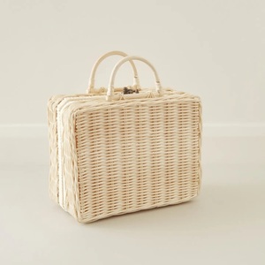 New Fashion Trend Eco Friendly Customize Design Rattan <b>Suitcase</b> Luggage Custom logo Carry on Hand <b>Suitcases</b> - Product Image 2