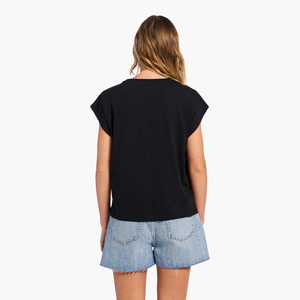 Camiseta Corta de Verano de Primera Calidad, Ecológica, de Jersey, con Manga Corta, 100% Algodón, Bordada, para Mujer - Product Image 2