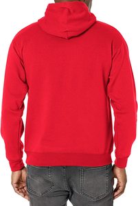 Sudaderas con capucha para hombre y mujer al por mayor, con logo personalizado, negras, de moda, de manga larga, lisas, transpirables, OEM. - Product Image 6