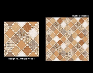 Sản xuất tại Ấn Độ kỹ thuật số gốm sàn gạch 400x400mm tráng men bề mặt phong cách cổ điển cho bên ngoài vật liệu xây dựng - Product Image 2