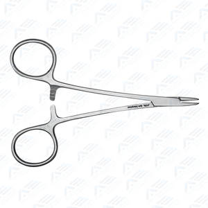 Porte-aiguilles en acier inoxydable de 13 cm (5 pouces) pour instruments chirurgicaux, équipements médicaux, manuel - Product Image 2