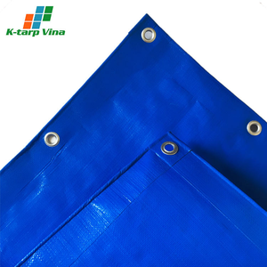 Rouleau de bâche PE personnalisable de haute qualité, imperméable, résistant aux déchirures, résistance à la traction de 2700N, surface mate, pour toiture agricole (type K) - Product Image 2