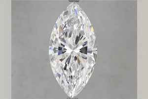 Diamant de luxe 3,05 carats taille marquise, couleur E, pureté VVS2, certifié IGI, finition VG, excellente symétrie, diamant blanc brillant rare non monté - Product Image 3