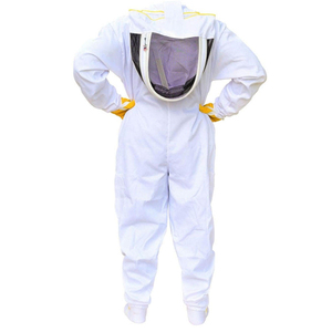 Combinaison d'apiculture ultra-ventilée avec voile de protection, fermeture éclair de qualité supérieure, combinaison de protection pour apiculteur avec gants, vente en gros OEM - Product Image 4