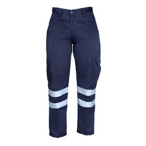 Pantalon de travail haute visibilité bleu marine W36 "X L30" Pantalon de travail haute visibilité - Product Image 1