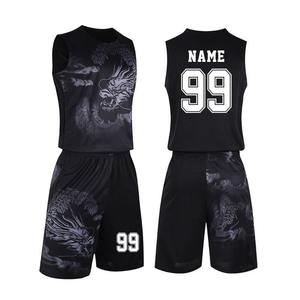 New Arrival Sublimation Printed Adult Basketball Jerseys Set Classic Vintage Comfortable Quick Dry Breathable Custom Name OEM - Product Image 3
