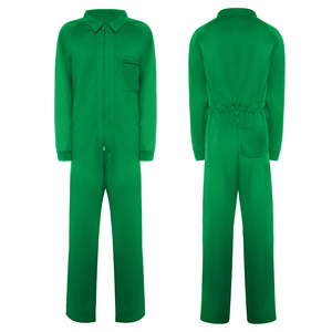 Combinaison de travail FR 100% coton twill OEM, couleur unie, logo et taille personnalisés pour adultes - Product Image 5