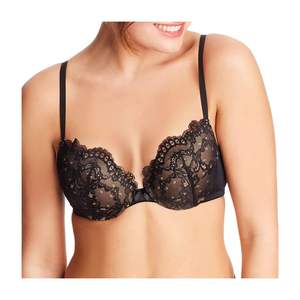 Soutien-gorge push-up pour femme en tissu premium, dentelle, rembourrage doux, confortable, respirant, tricoté, bonnet complet, usage quotidien, vente en gros - Product Image 1