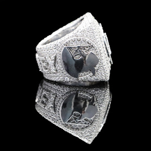 Elegante Anillo de Compromiso, Boda y Aniversario con Moissanita VVS, Engaste de Garra, Estilo Reloj, Urban King - Product Image 1