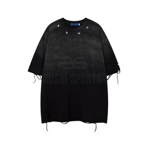 T-shirt décontracté effet vieilli de qualité supérieure, léger et au style contemporain - Product Image 3