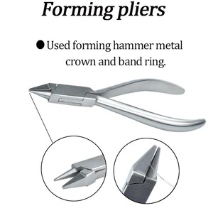Pince de formage pour couronnes et anneaux métalliques dentaires – Outil orthodontique manuel - Product Image 1