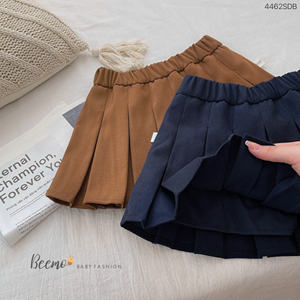 Conjunto de Ropa para Niñas Pequeñas de Alta Calidad, Estilo Uniforme Escolar, Vestido de Verano con Falda de Algodón de Nuevo Diseño, Camisa Blanca y Corbata - Product Image 6