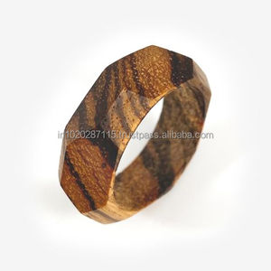 Hand polished wooden napkin ring <b>rustic</b> <b>farmhouse</b> <b>dining</b> wedding decoration holiday party accessory home kitchen - Product Image 2