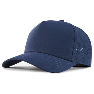 Gorras de Béisbol de Malla Transpirable de Alto Rendimiento, Color Azul Marino, Ligeras, de Alta Calidad, con Logotipo Personalizado de Diseño Único 2026 para Adultos - Product Image 1
