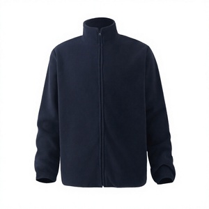 Unisex Winter Warm <b>Sherpa</b> Fleece <b>Jacket</b> with Logo Black <b>Sherpa</b> Soft Shell Coat with Soft Lining 100% Polyester Zip-up <b>Jacket</b> - Product Image 6