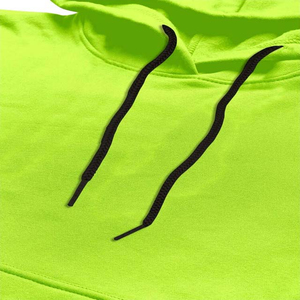 Sudadera con Capucha para Mujer 2026, Unisex, de Color Sólido, Tejida en Felpa, Corte Regular, Informal, para Otoño, con Bolsillos, Verde - Product Image 6