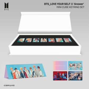 BTS MINI KEYRING CUBE 2x2 LOVE <b>YOURSELF</b> Answer SET - Product Image 1