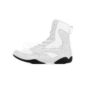 Zapatos de Boxeo Profesionales de Cuero para Hombre, Antideslizantes, Ligeros y de Alto Agarre, en Venta - Product Image 2
