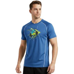 Camiseta de Cuello Redondo para Hombre, Algodón Resistente, Ajuste Cómodo, Impresión de Logotipo Personalizado, Venta al por Mayor, Moda Casual, Manga Corta, Estilo Clásico - Product Image 2