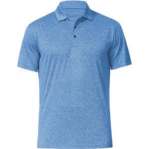 Polo à manches courtes pour hommes, tissu respirant à séchage rapide, vêtements décontractés d'été - Product Image 3