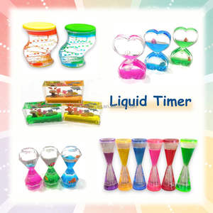 Minuteur Flottant Liquide Acrylique Multicolore 13cm – Jouet Éducatif pour Enfants, Cadeau Anti-Stress, Souvenir - Product Image 6