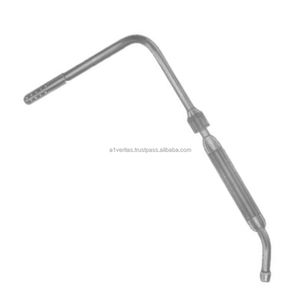 ท่อดูดโลหิตสเตนเลสสตีล A-1 VERITAS ขนาด 25 ซม. แบบใช้ซ้ำได้ สำหรับห้องผ่าตัด - Product Image 2