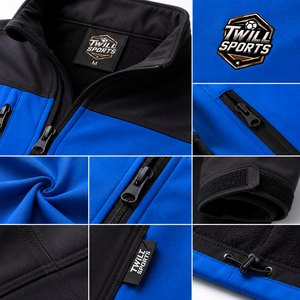 Manufactured Softshell <b>Jacket</b> Stand Collar Water Resistant Outdoor Wear Regular Fit Autumn Winter Season Softshell <b>Jacket</b> - Product Image 4