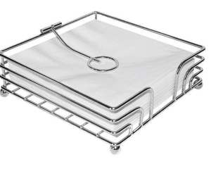 Servilletero de Metal de Diseño Antiguo Moderno, Elegante Soporte y Organizador de Cubiertos para Encimera de Cocina y Decoración de Hotel - Product Image 5