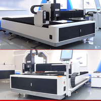 Machine de découpe laser de type portique puissante de 6 kW, haute performance, fonctionnement automatique, IA pour l'industrie lourde