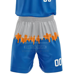 Uniformes de basket-ball fabriqués sur mesure par l'usine OEM, tissu 100% polyester, uniforme de basket-ball personnalisé - Product Image 6