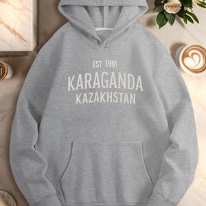 KARAGANDA en diseño arqueado sudaderas casuales de mujer - Product Image 3