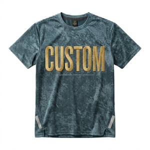 เสื้อยืดผู้ชายคอตตอน 100% หนัก 240 GSM ทรงโอเวอร์ไซส์ สไตล์สตรีทแวร์ พิมพ์ลายกราฟิก - Product Image 6