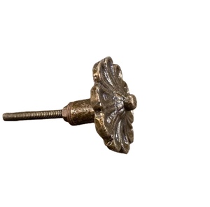New cast iron knob flower pull cabinet drawer for home dresser door cabinet furniture decorative <b>kitchen</b> wardrobe handle knobs - Product Image 1