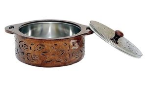 Boîte à casserole en bois pour roti, boîte de rangement isolée pour chapati, pour la cuisine et la salle à manger - Product Image 2