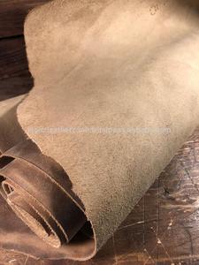 Cuero Encerado ISONZ Crunch Crazy Horse Buffalo de Color Personalizado para Zapatos, Bolsos, Cinturones y Carteras - Product Image 2