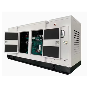 Generador diésel de 500 kVA 400 kW, tipo canopi, refrigeración por aire, calidad premium, 50/60 Hz, 12V/24V CC, unidad de potencia con arranque eléctrico. - Product Image 1