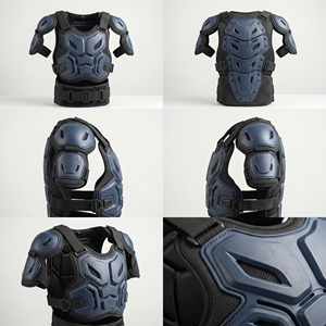 Professional Hike Impex Waterproof Chest <b>Protector</b> Body Armor Breathable Off-Road Dirt Bike Riding Guard CE Approved <b>Back</b> - Product Image 1