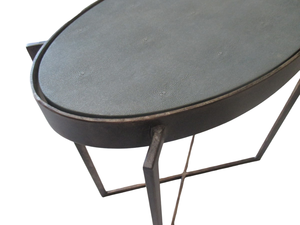 โต๊ะข้างโซฟาห้องนั่งเล่น ดีไซน์ MDF หนัง หนังเทียม โบราณ ทันสมัย โต๊ะห้องนอน โต๊ะรับประทานอาหาร - Product Image 4