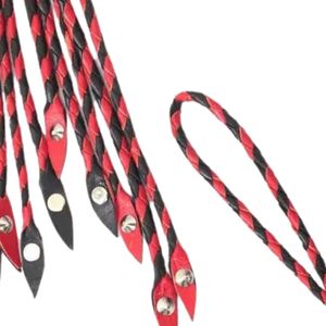 Flogger de Cuero Vacuno de Alta Resistencia con Mango Fuerte y Cadenas Densas - Product Image 6