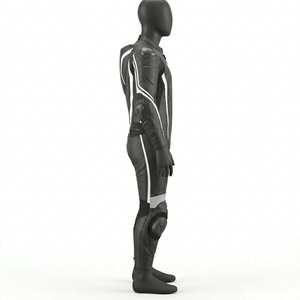 ชุดมอเตอร์ไซค์หนังอย่างดี สวมใส่สบาย คุณภาพสูง กันลม ผลิตโดย SALUBRIOUS SPORTS - Product Image 2