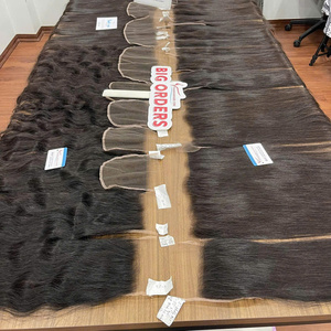 สินค้าขายดี วิกผม HD Lace Closure Frontal ผมแท้เวียดนาม  ถอนขนแล้ว  ไรผมธรรมชาติ  บางเฉียบ ราคาส่ง - Product Image 5