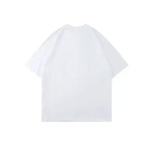 เสื้อยืดพิมพ์ลายคุณภาพสูง ผ้าฝ้าย 100% สำหรับผู้ชาย ใส่สบายในฤดูร้อน ทรงหลวม ระบายอากาศได้ดี น้ำหนักเบา สวมใส่สบาย - Product Image 2