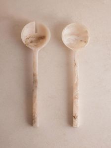 Cuillère à salade en résine très vendue, cuillère à salade et cuillère de service en époxy, pour la cuisine, la maison et les hôtels, au prix de gros d'usine - Product Image 2
