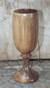 Support en bois fait main pour verres à vin et bols, style indien traditionnel, écologique, compatible lave-vaisselle - Product Image 6