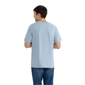 Camiseta Lisa Personalizada al por Mayor, Camiseta de Algodón Transpirable de Verano para Hombre, Tallas Grandes, Camisetas Triblend con Estampado - Product Image 4
