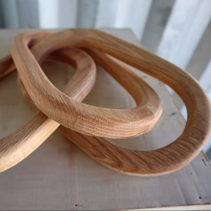 Ensemble de maillons de chaîne en bois légers pour le bricolage, la décoration intérieure et la création d'accessoires polyvalents à la maison - Product Image 1