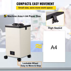 Estrattore di Fumo per Saldatura 150W 165CFM con 3 Filtri a Stadio e 3 Velocità Regolabili, 165 CFM, per Fumi di Saldatura e Forniture per Saldatura - Product Image 6