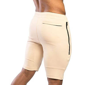 Pantalones Cortos Deportivos de Felpa 100% Algodón para Hombre, Pantalones Cortos Deportivos Esenciales de Moda con Cintura Elástica, Pantalones Cortos Casuales Holgados Personalizados para Hombre - Product Image 2