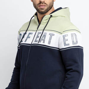 Sweat à capuche pour homme avec logo brodé, prix de gros, 100% coton molletonné, poche respirante, couleur unie, manches longues, hiver - Product Image 5